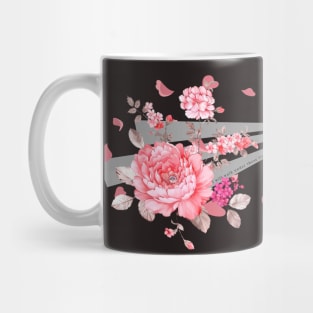 I will walk under these flower petals one day Mug